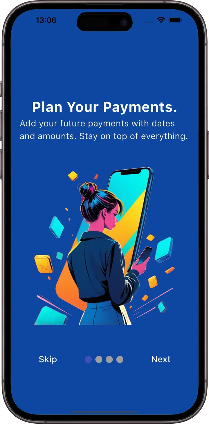 Simple Payment Tracker iPhonessa