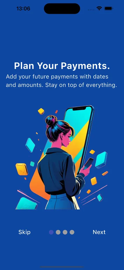 Simple Payment Tracker kuvakaappaus 1