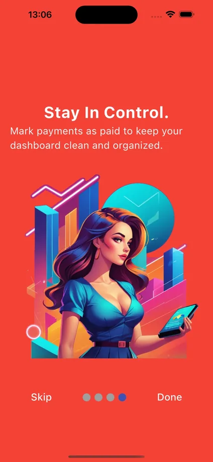 Simple Payment Tracker kuvakaappaus 4