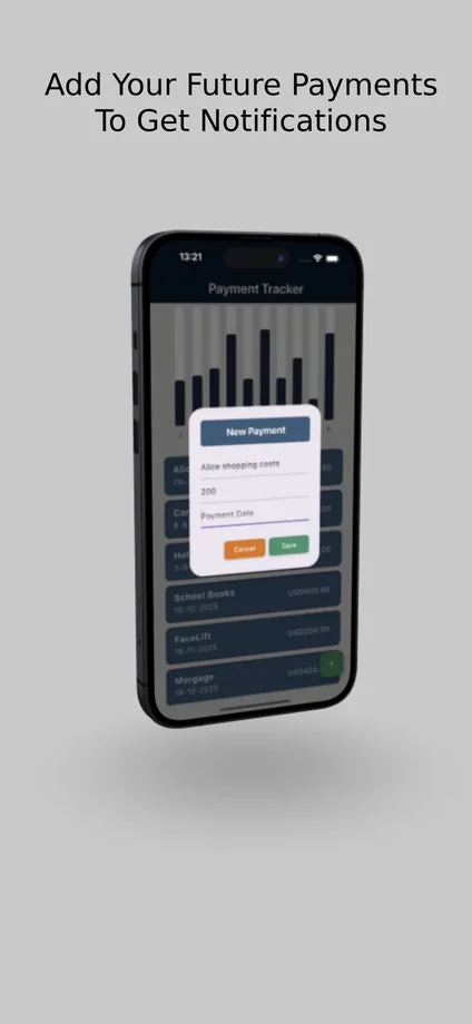 Simple Payment Tracker kuvakaappaus 6