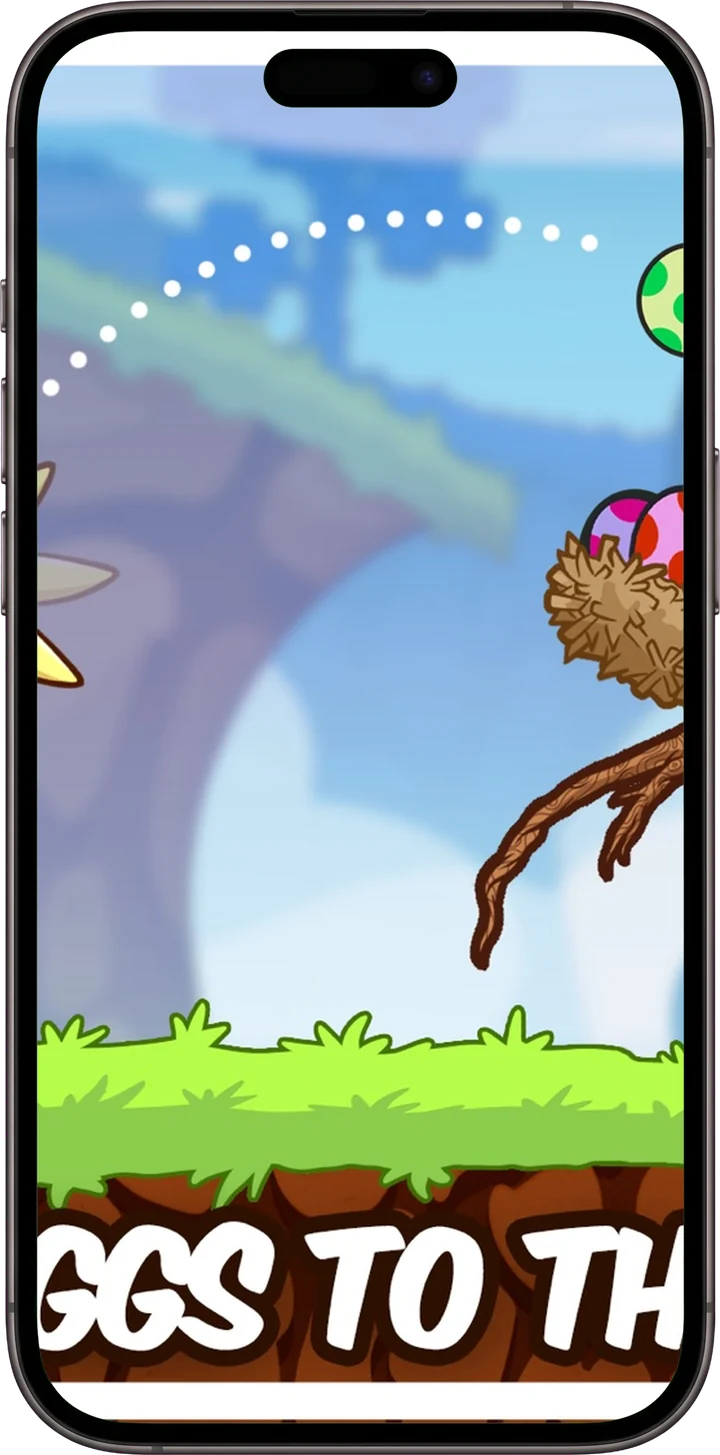 iPhone에서의 Cargo Birds Levels