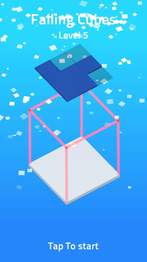 Falling Cubes 스크린샷 1