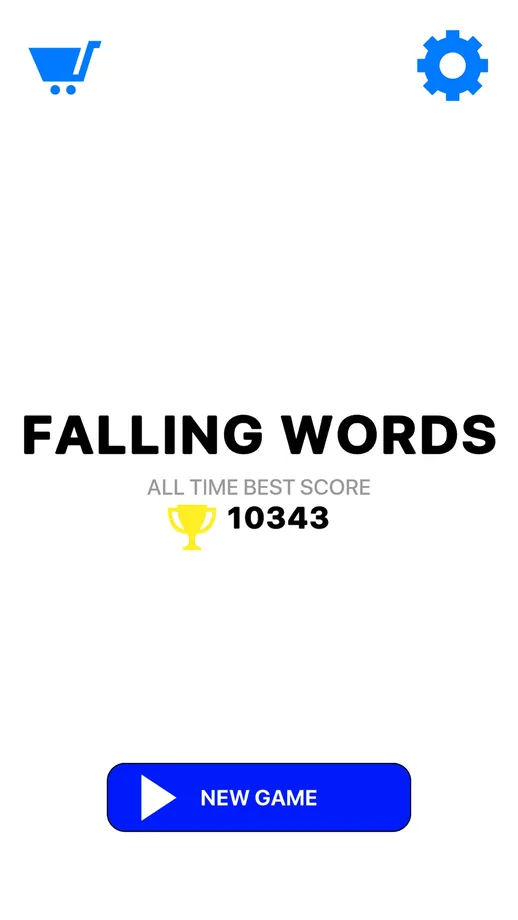 Falling Words screenshot 1