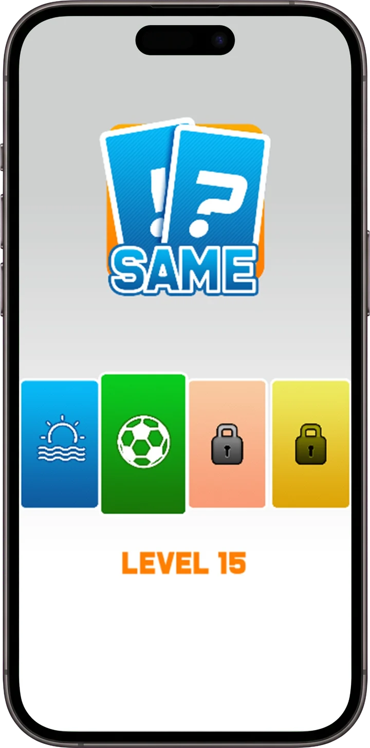 Same on an iPhone
