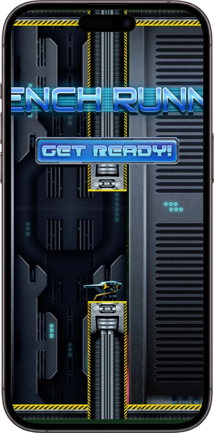 iPhone에서의 Trench Runner
